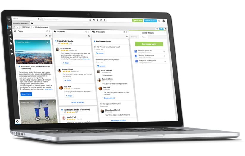 Hootsuite and Google My Business - Web App Integration screenshot 2