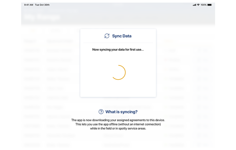 MyRangeBC - Web and iPad App screenshot 3