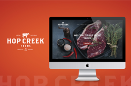 Hop Creek Farms - Custom Shopify for Local Farm
