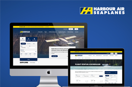Harbour Air - UX Research and Website UI Redesign