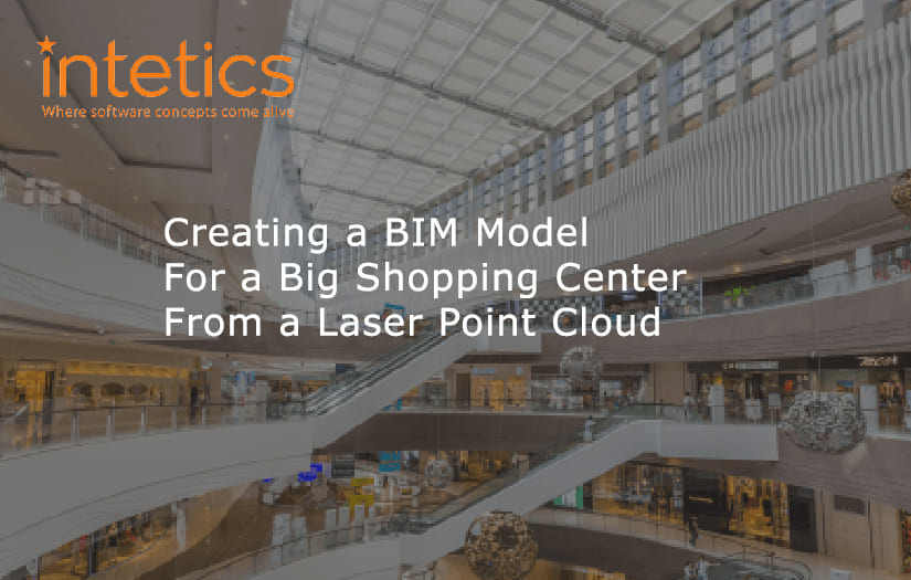 Creating a BIM Model For a Big Shopping Center From a Laser Point Cloud screenshot 1