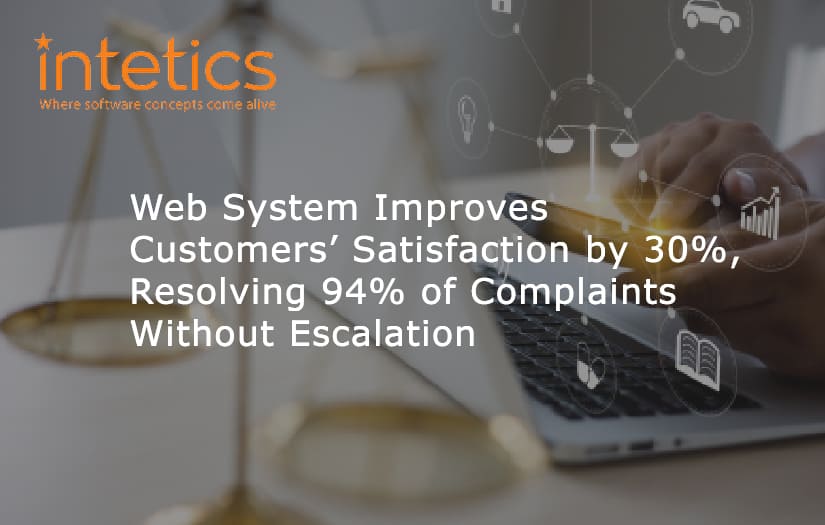 Web System Improves Customers’ Satisfaction by 30%, Resolving 94% of Complaints Without Escalation screenshot 1