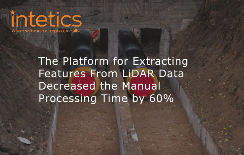 The Platform for Extracting Features From LiDAR Data Decreased the Manual Processing Time by 60% screenshot 1