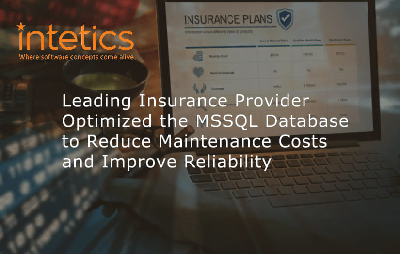 Leading Insurance Provider Optimized the MSSQL Database to Reduce Maintenance Costs and Improve Reliability screenshot 1