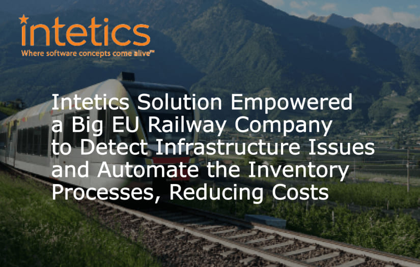 Intetics Solution Empowered a Big EU Railway Company to Detect Infrastructure Issues and Automate the Inventory Processes, Reducing Costs screenshot 1