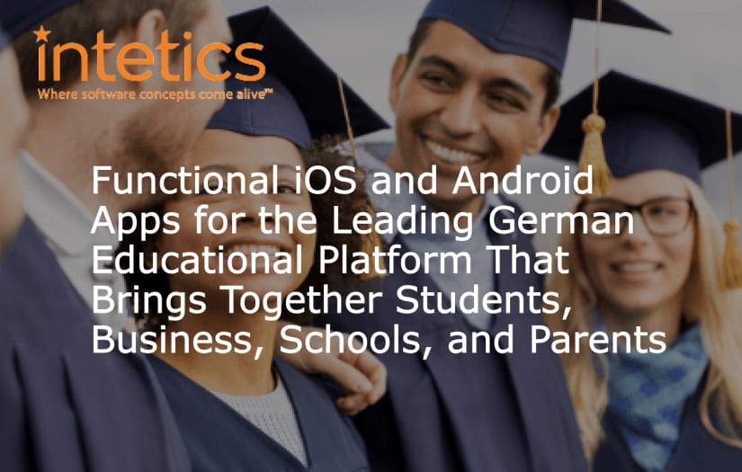 Functional iOS and Android Apps for the Leading German Educational Platform That Brings Together Students, Business, Schools, and Parents screenshot 1