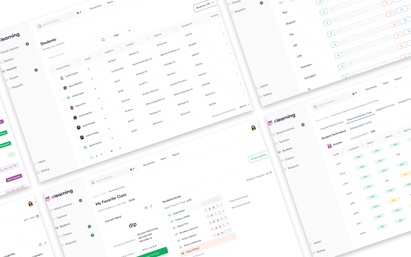 Learning Management System screenshot 1