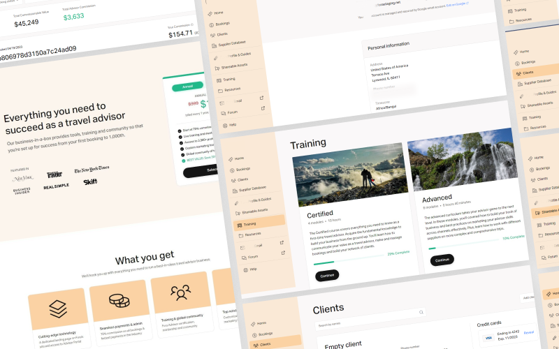 SaaS for Travel Advisers screenshot 1