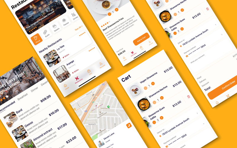 Food Delivery Service App screenshot 1