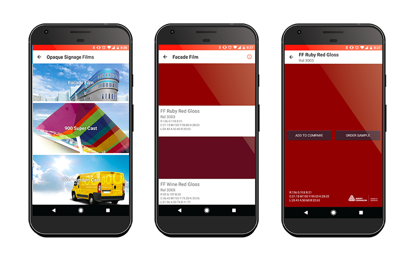 Avery Dennison Color Swatch screenshot 1