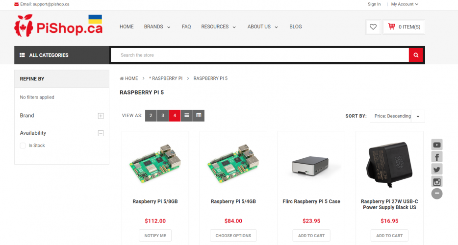 PPC, SEO, and SMM Promotion of PiShop E-commerce Shop screenshot 1