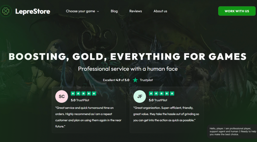 SMM, SEO, & PPC Promotion of Leprestore Gaming Website screenshot 1