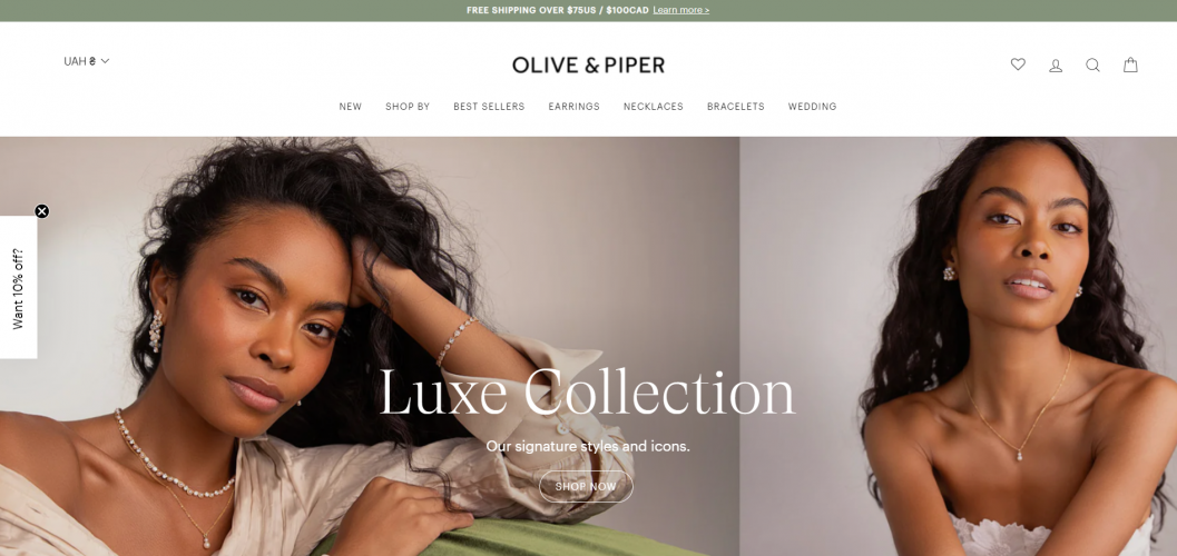 Increase organic traffic for Oliveandpiper screenshot 1