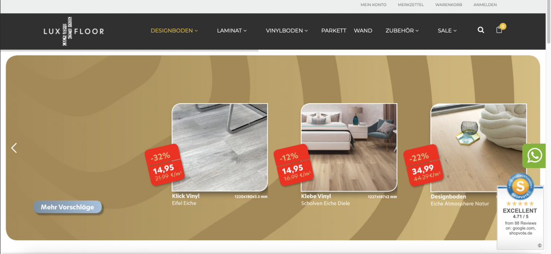 PPC Campaigns for Lux-Floor screenshot 1