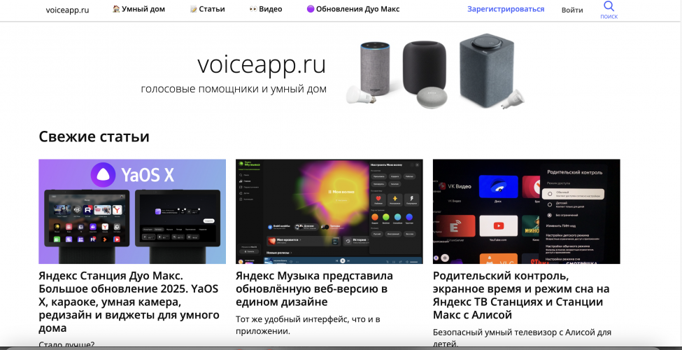 How Elit-Web Transformed Digital Presence for VoiceApp screenshot 1