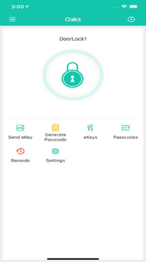 Smart Lock App screenshot 1