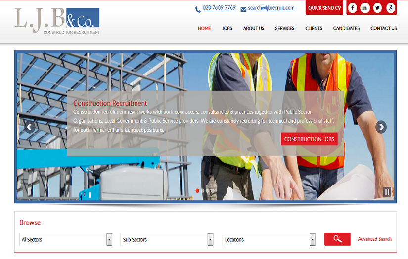 LJB Recruitment screenshot 1