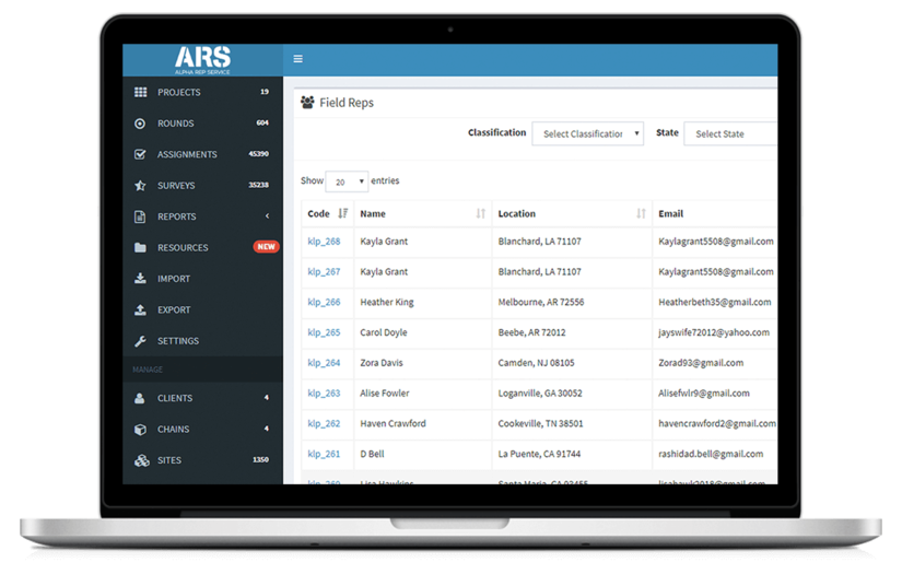 Alpha Rep Services | Field Service Management Platform screenshot 1