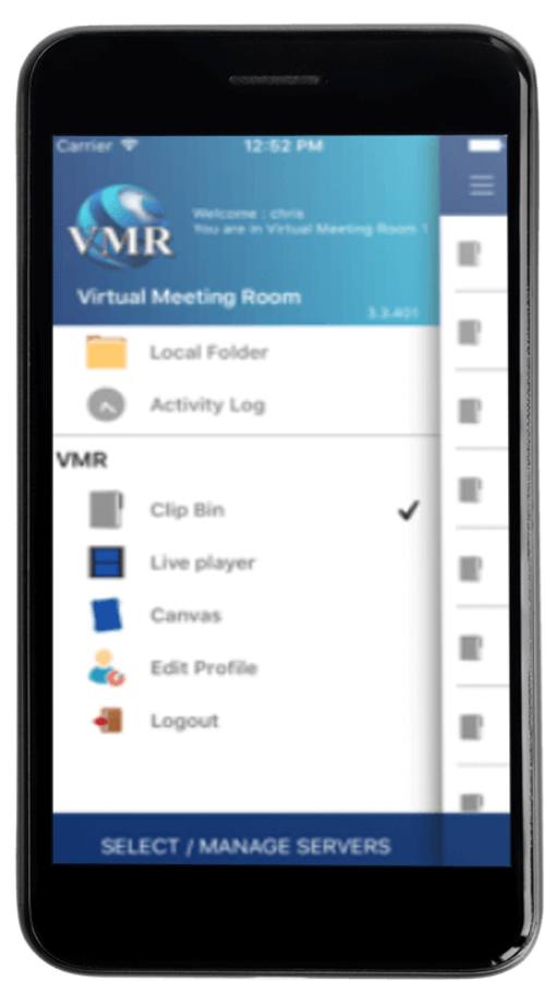 Virtual Meeting Room | App for digital content exchange screenshot 2