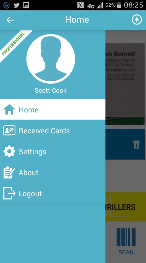 BOBL | Contact sharing app screenshot 2