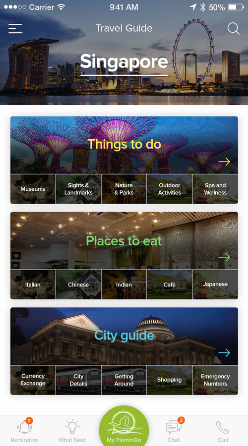 Flamingo Transworld | A Travel Guide Application screenshot 4