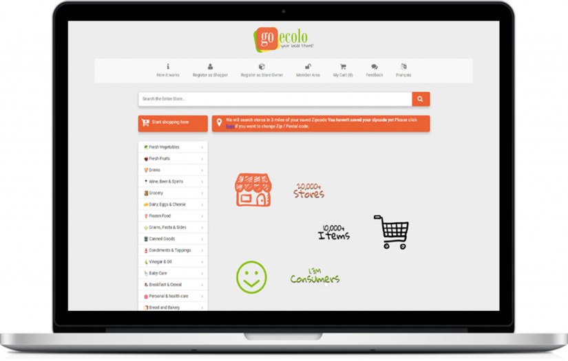 Goecolo | Online Grocery Shopping Platform screenshot 1
