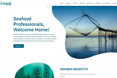 Association of International Seafood Professionals Website Design