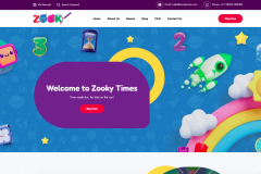 Zooky Times Website Design and Development