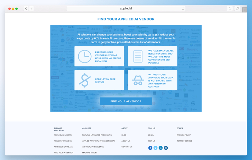 AppliedAI screenshot 2