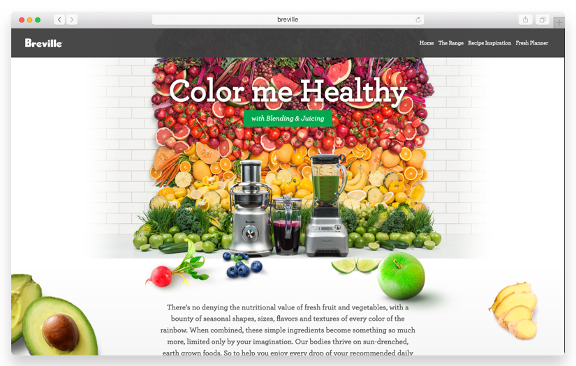 Breville screenshot 1
