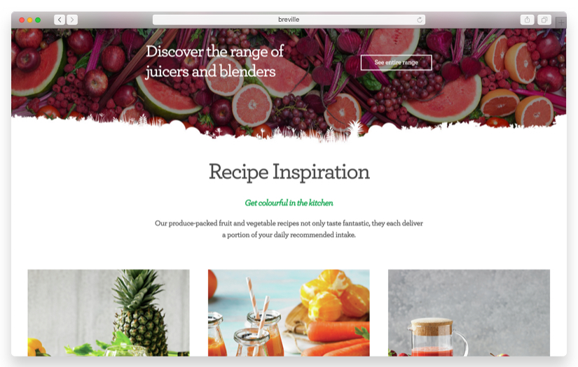 Breville screenshot 3