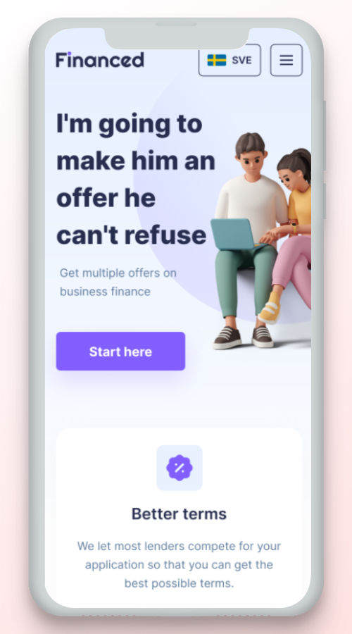 Financed Sweden screenshot 1