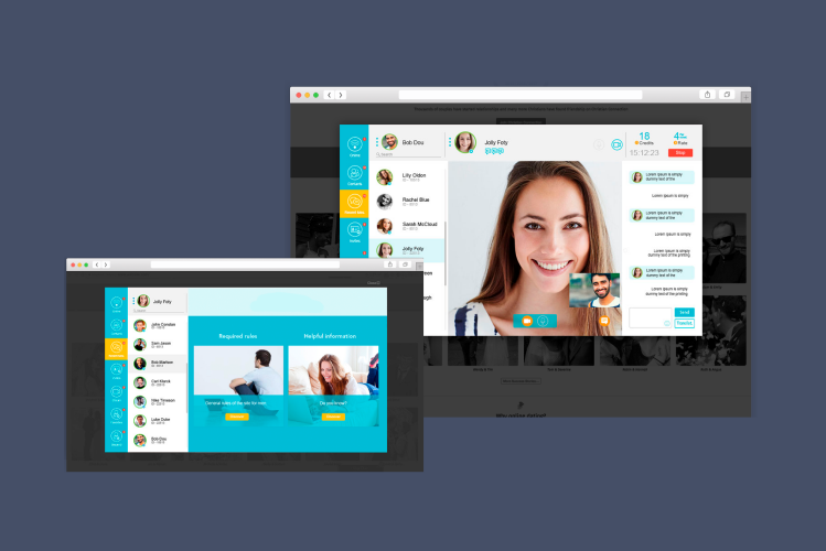 Chargeable Video & Audio P2P Chat screenshot 1