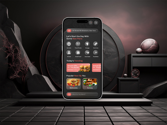 Food Delivery App screenshot 1