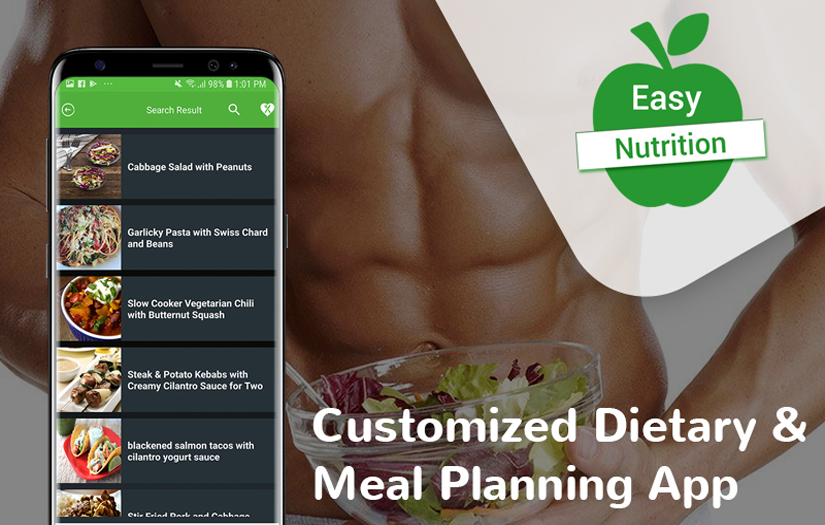 Customized Dietary App Development screenshot 1