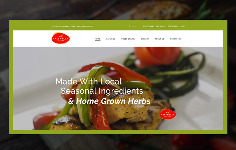 Best Restaurant & Food Catering Website Design screenshot 1