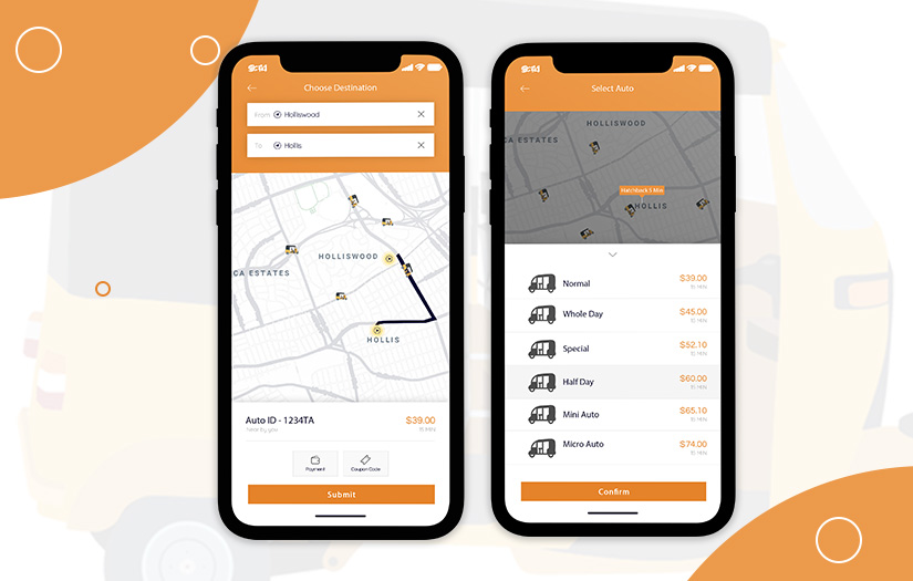 On-Demand Ride Sharing App Design & Development screenshot 1