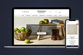 Cormar Carpet Company (B2C) - Web Design & Development