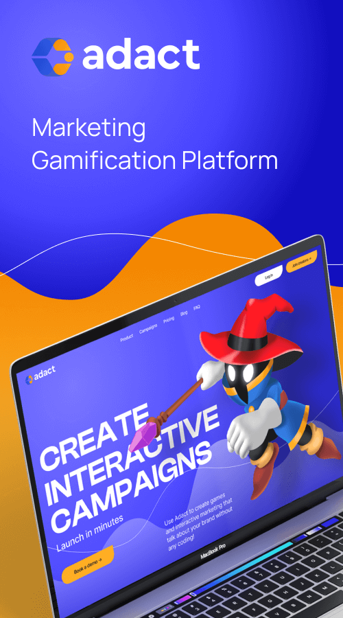 Marketing Gamification Platform | Adact screenshot 2