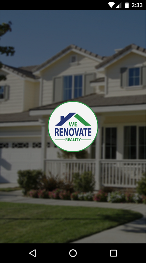 We Renovate Realty Mobile App screenshot 1