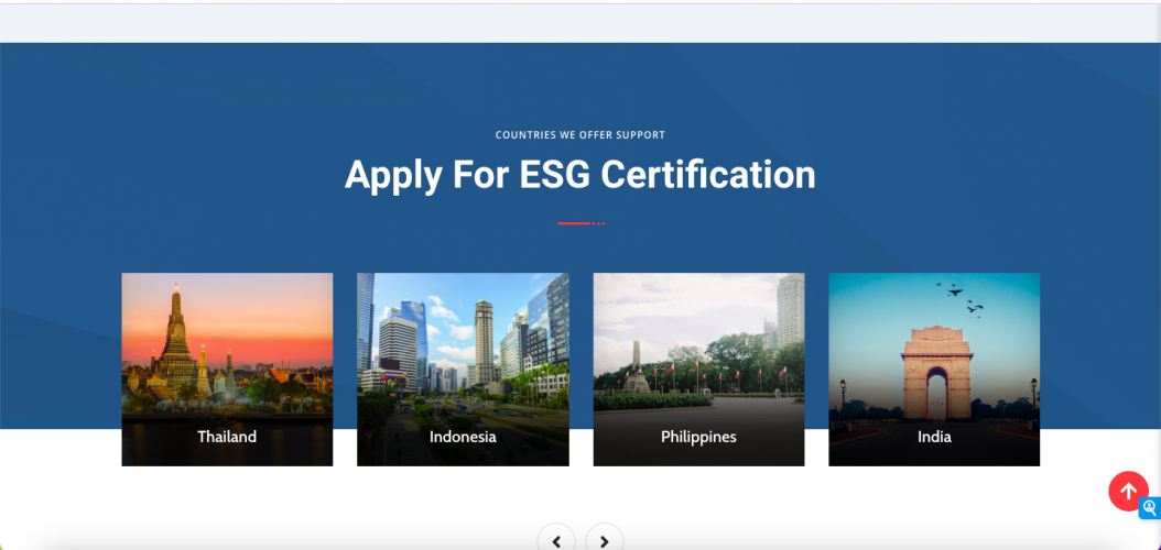 Business Service website screenshot 3