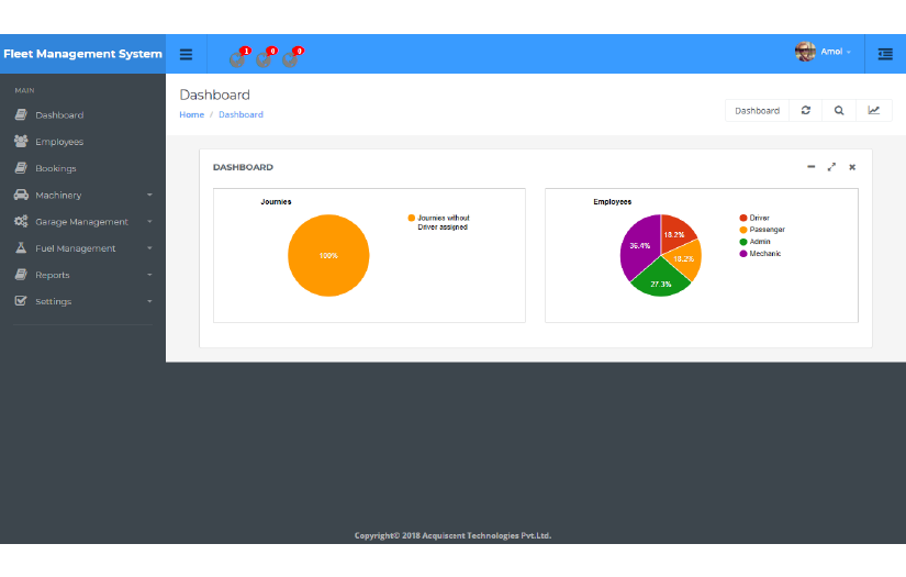 Fleet Management System screenshot 3