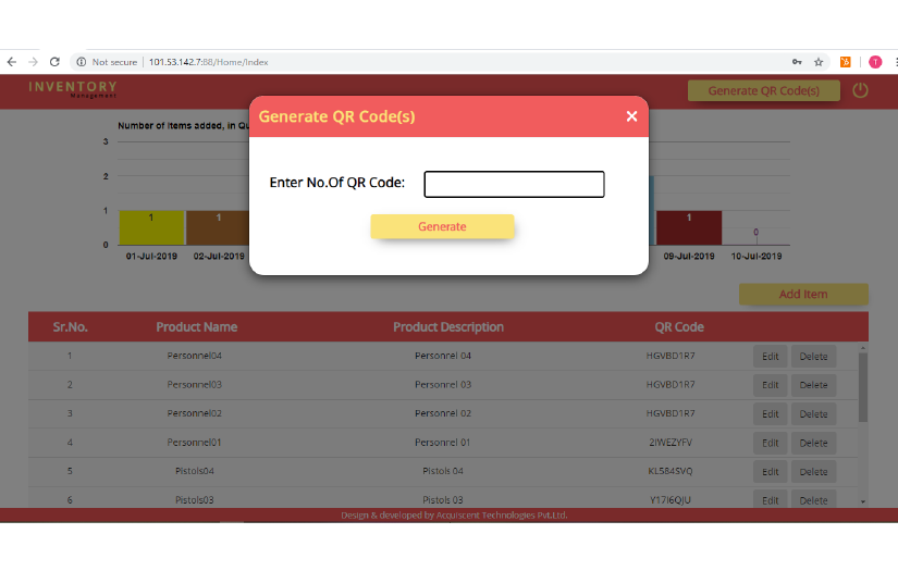 Weapon Tracking System screenshot 5