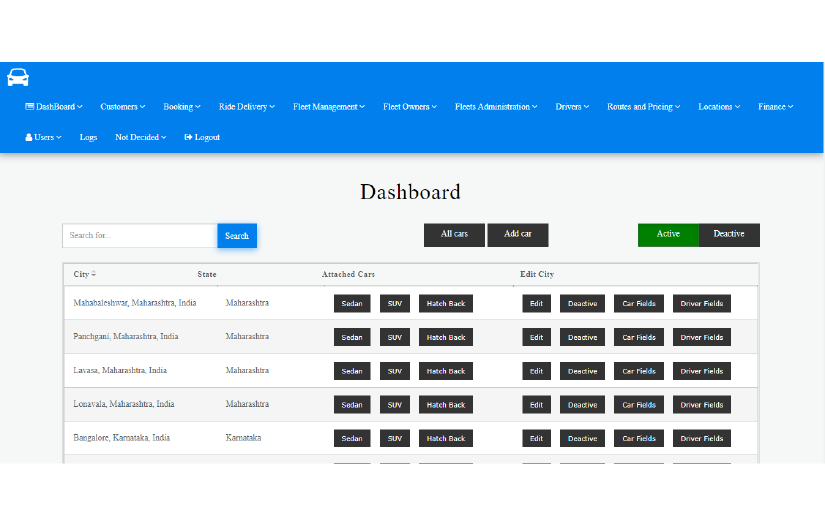 InstaCar screenshot 1