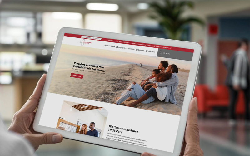 Wilmington Health screenshot 2