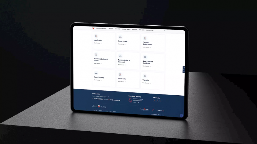 Ministry of Foreign Affairs: Elevating Kingdom of Bahrain's Global Digital Presence screenshot 3