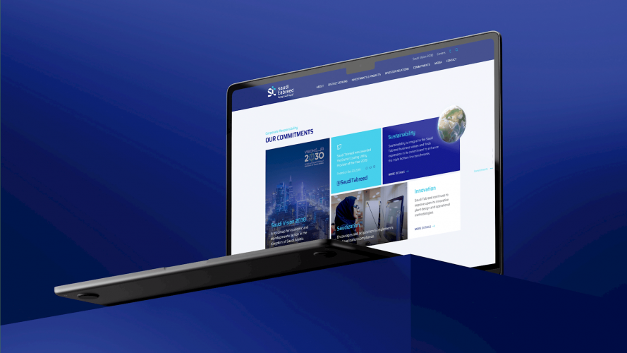 Saudi Tabreed: Elevating a Sector Leader through Strategic Branding & Communications screenshot 4