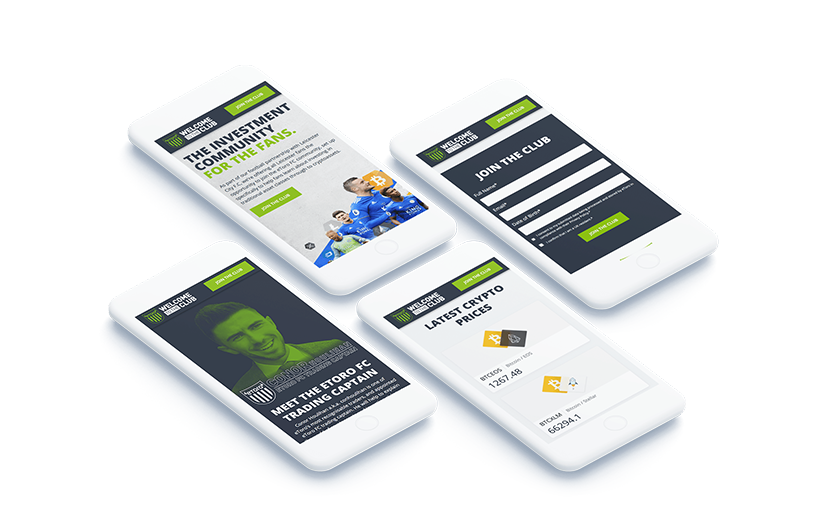 Etoro - Website Development screenshot 3