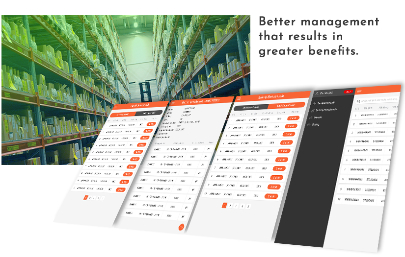 Work-time recording system screenshot 2