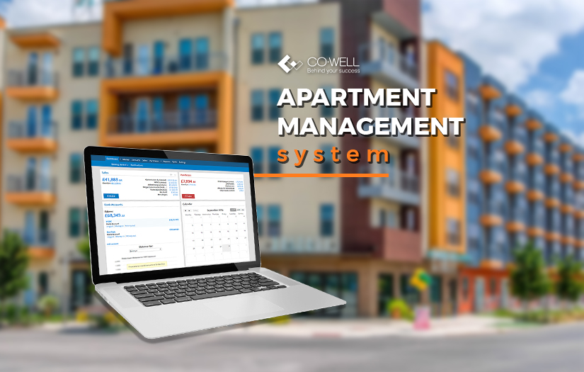 Apartment management system screenshot 1